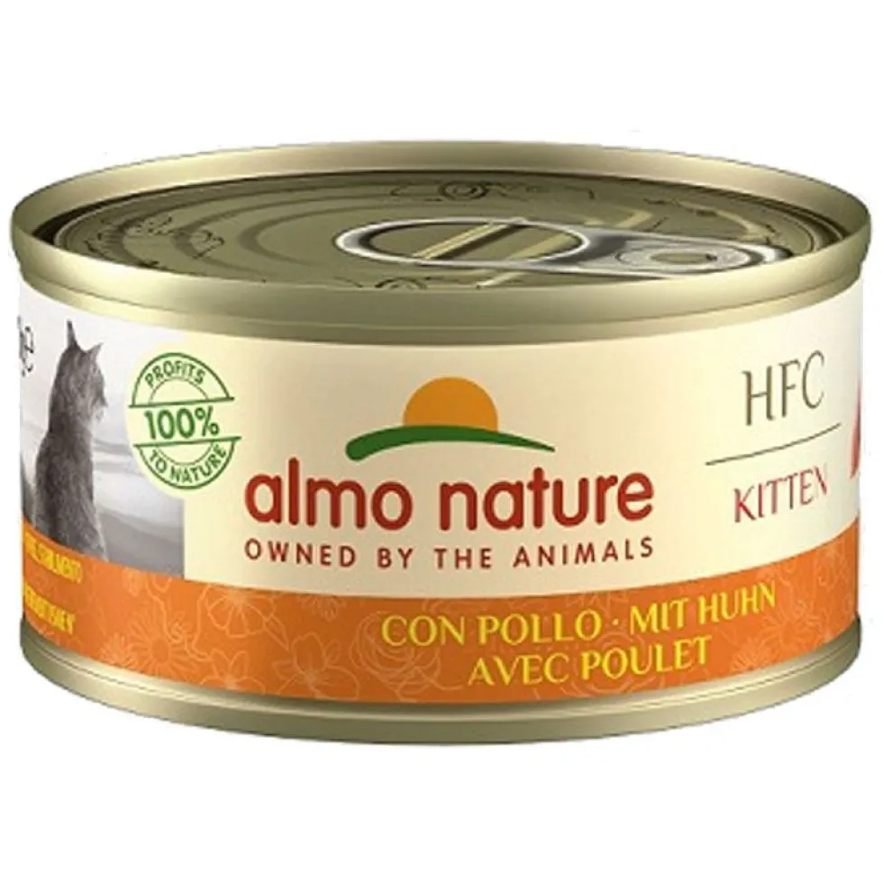 Almo Nature HFC Kitten mit Huhn 70g