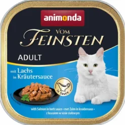 Animonda Cat v. Fein. Adult Lachs in Kräutersauce 100g