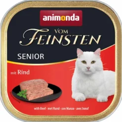 Animonda Cat v. Feinsten Senior mit Rind 100g