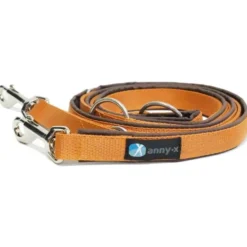Anny-x Führleine Classic Bolt Fun, 3m, braun/bernstein