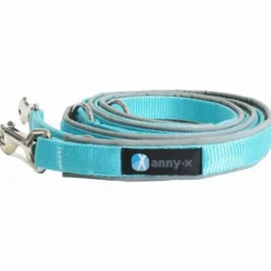 Anny-x Führleine Classic Bolt Fun, 3m, grau/eisblau