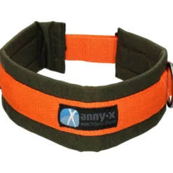 Anny-x Steckhalsband Fun, oliv/orange