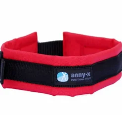 Anny-x Steckhalsband Fun, rot/schwarz