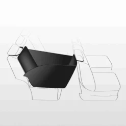 Auto-Schondecke, 0,5×1,45 m, schwarz/beige