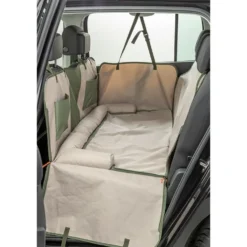 Auto-Schondecke m.Wendedecke, 1,61x2,10m, olivgrün/beige
