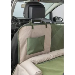 Auto-Schondecke m.Wendedecke, 1,61x2,10m, olivgrün/beige