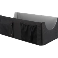 Autositz, doppelt 80×28×39 cm, schwarz/grau