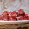 Barfgold Ziegenmuskelfleisch, durchwachsen, gewürfelt 1000g