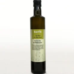 Barfit Hanf- und Chiaöl mit Wildkräutern 500ml