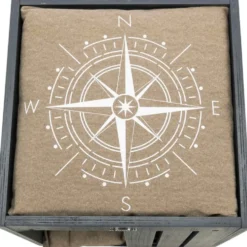 BE NORDIC Kuschelhöhle Alva, 36x51x36cm, anthrazit/sand