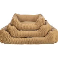 Bett Marley, eckig, ocker