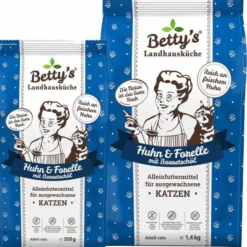 Betty's Landhausküche Adult Huhn + Forelle