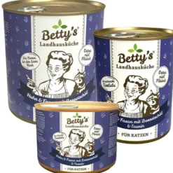 Betty's Landhausküche Dose Huhn, Fasan + Borretschöl
