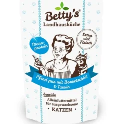 Betty's Landhausküche Pouch Pferd PUR + Borretschöl 100g