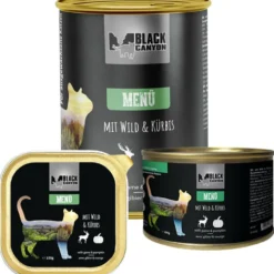 Black Canyon Katze Menü mit Wild und Kürbis