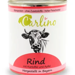 Carlino Menü - Rind mit Kartoffel und Apfel