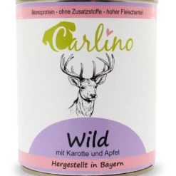 Carlino Menü - Wild mit Karotte und Apfel