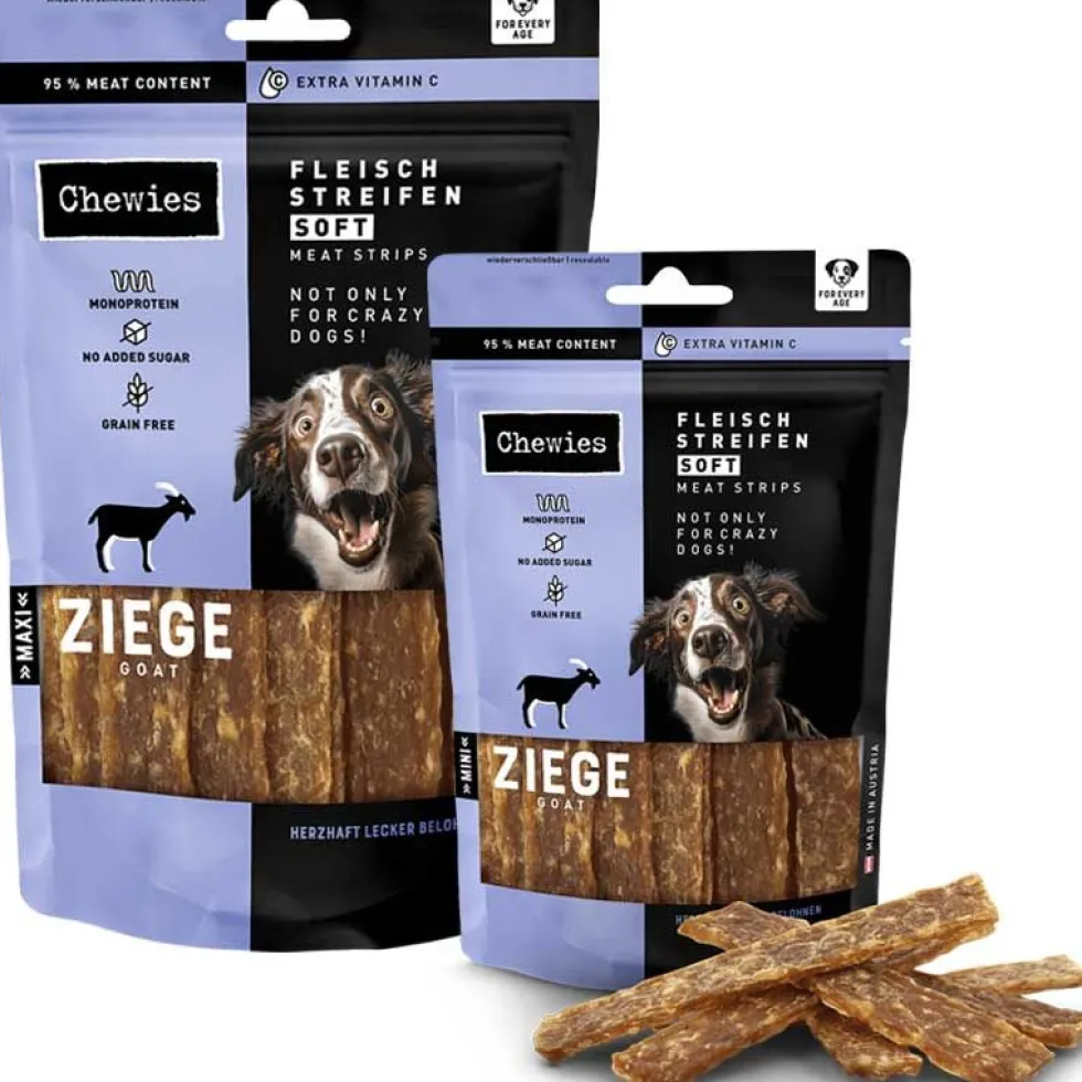 Chewies Fleischstreifen Soft Ziege