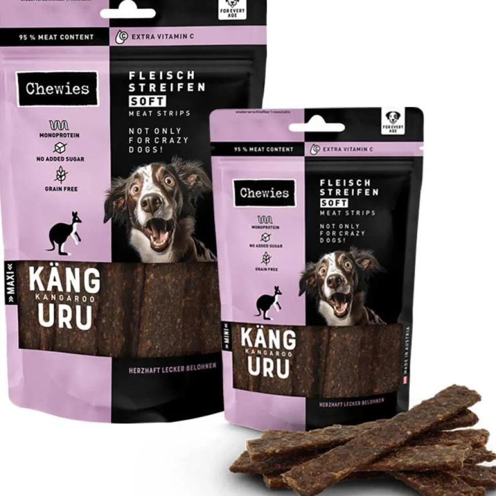 Chewies Fleischstreifen Soft Känguru