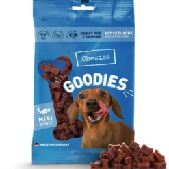 Chewies Goodies Mini mit Seelachs 125g