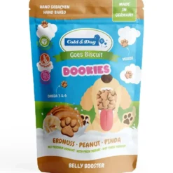 Cold & Dog Dookies Hundekeks Erdnuss + Banane 120g