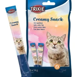 Creamy Snack mit Weißfisch, 5 x 14g