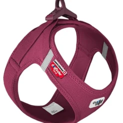 Curli Geschirr Vest Air-Mesh Clasp, Ruby