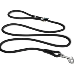 Curli Stretch Comfort Leine, black
