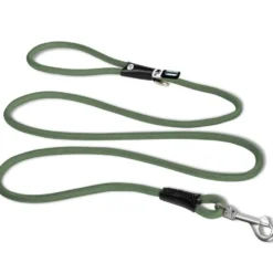 Curli Stretch Comfort Leine, moss