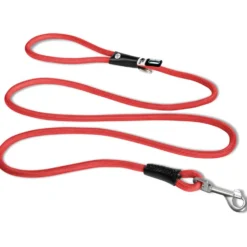 Curli Stretch Comfort Leine, red