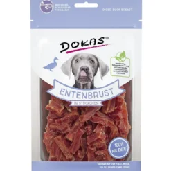 Dokas Dog Snack Entenbrust in Stückchen 70g