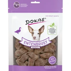 Dokas Dog Snack Entenbrust Nuggets gefriergetrocknet 110g