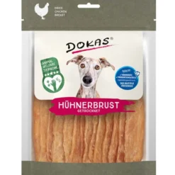 Dokas Dog Snack Hühnerbrust getrocknet - Tierwohl 170g