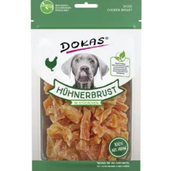 Dokas Dog Snack Hühnerbrust in Stückchen 70g
