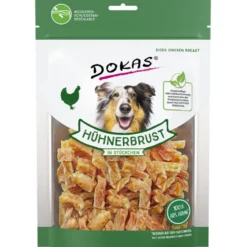 Dokas Dog Snack Hühnerbrust in Stückchen 200g