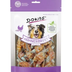 Dokas Dog Snack Hühnerbrust mit Fisch 220g