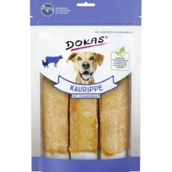 Dokas Dog Snack Kaurippe mit Hühnerbrust 210g