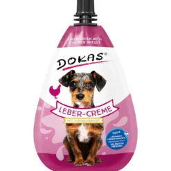 Dokas Dog Snack Leber-Creme mit Hühnerbrust 85g