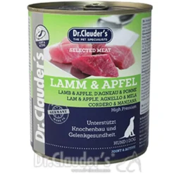 Dr. Clauders Selected Meat Prebiotics Lamm+Apfel 800g