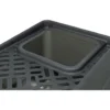 Edelstahltoilette Niro, Hop-In, 40x39x52cm, grau
