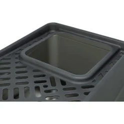 Edelstahltoilette Niro, Hop-In, 40x39x52cm, grau