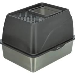 Edelstahltoilette Niro, Hop-In, 40x39x52cm, grau