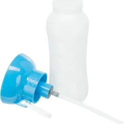 Flasche mit Trinknapf, Kunststoff, 550ml