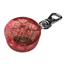 Flasher für Hunde und Katzen 2,5 cm, rot