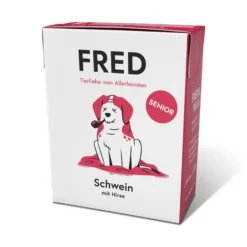 FRED SENIOR Schwein mit Hirse 390g