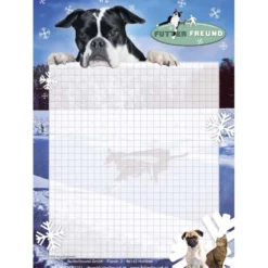 Futterfreund Winterblock 100% Recycling A5, 1 Stück