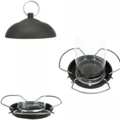 Futterspender, 560 ml/10 cm, schwarz