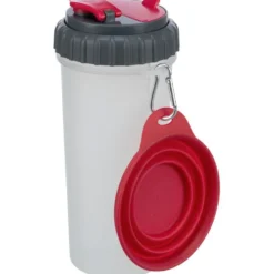 Futter- und Wasserbehälter, 2 x 0,35 l, 11x23cm