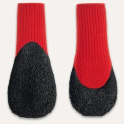 Goo-eez Dog Boots Lites, 4 Stück, rot/schwarz