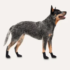 Goo-eez Dog Boots Lites, 4 Stück, schwarz